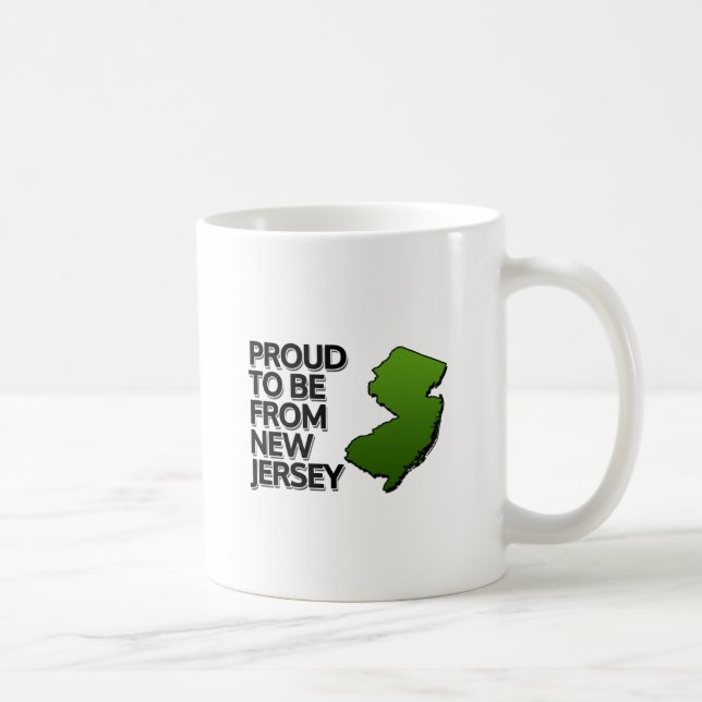 Mug Fier d'être du New Jersey (Droite)