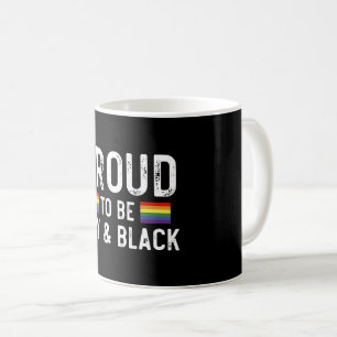 Mug Fier D'Être Gay Et Black Pride Mois 2025