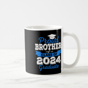 Mug Fier Frère De 2024 Diplômé Famille Awesome