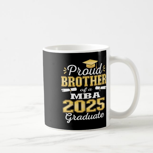 Mug Fier Frère De Cl De 2025 M Famille Graduate Gradua (Droite)