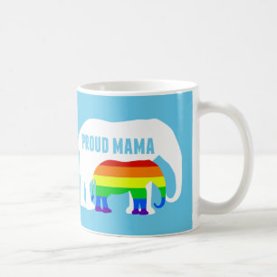 Mug Fier LGBT Mama Elephant