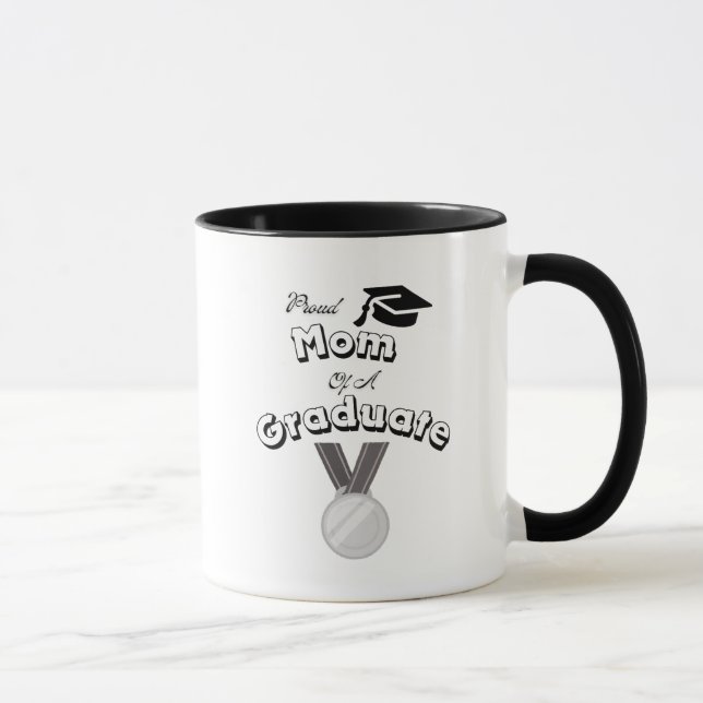 Mug Fier maman d'un diplômé (Droite)