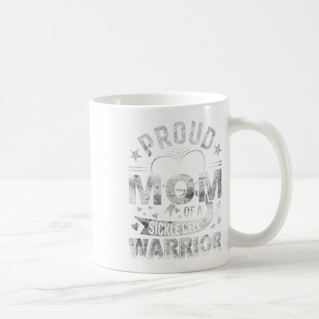 Mug Fier Maman D'Une Cellule De Faucille Guerrier Cell (Droite)