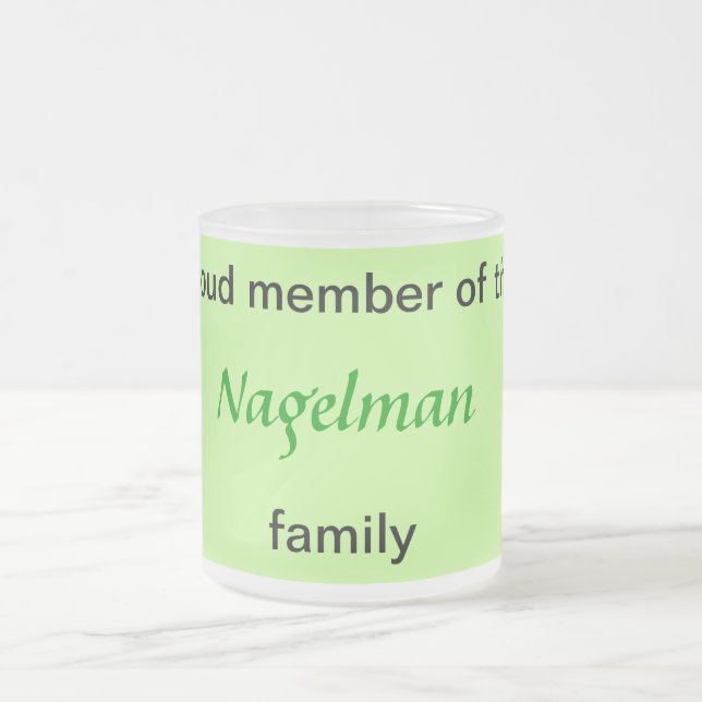 Mug - Fier membre de la famille (Centre)