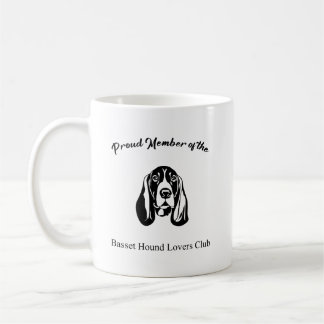 Mug Fier membre du Basset Hound Lovers Club