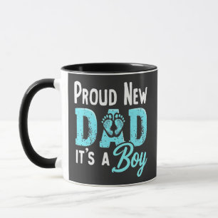 Mug Fier Nouveau Papa C'est un garçon Genre Révéler Pa