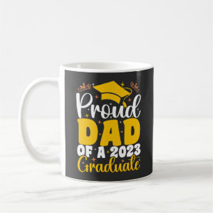 Mug Fier Papa D'Un Diplômé De 2023 Drôle
