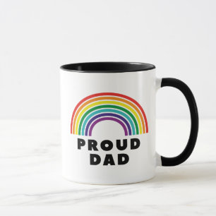 Mug Fier père arc-en-ciel