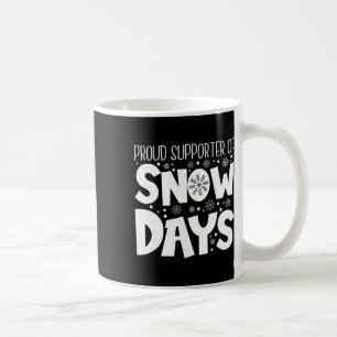 Mug Fier soutien aux journées neigeuses Noël enseignan