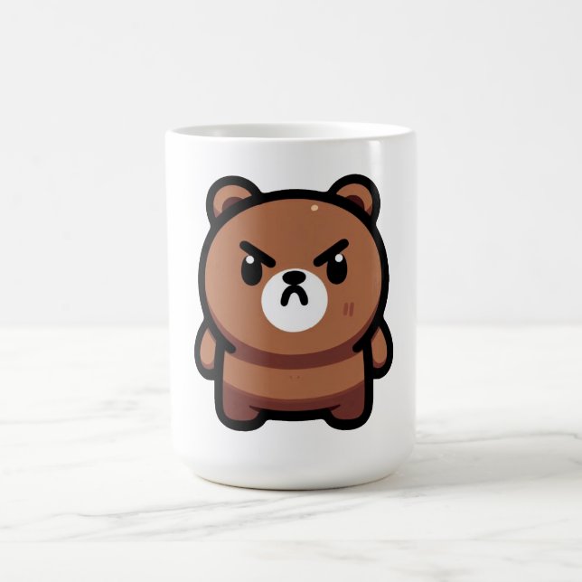 Mug Fierce Brown Ours Art (Centre)