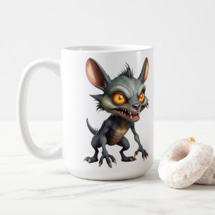 Mug Fierce Chupacabra Art Spiky Fourrure Imaginaire Cr