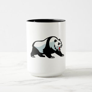 Mug Fierce Panda - T-Shirt Gras Agressif Emblem