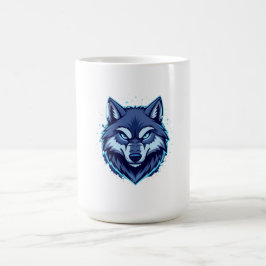 Mug Fierce Wolf – Symbol of Strength and Freedom