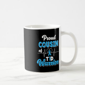 Mug Fière Cousine D'Un Guerrier T1D Diabète Diabétique