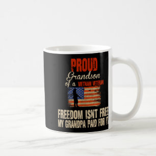 Mug Fière Grand-Fils Du Vietnam Famille Militaire Anci
