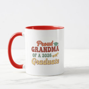 Mug Fière grand-mère d'un étudiant diplômé de la promo