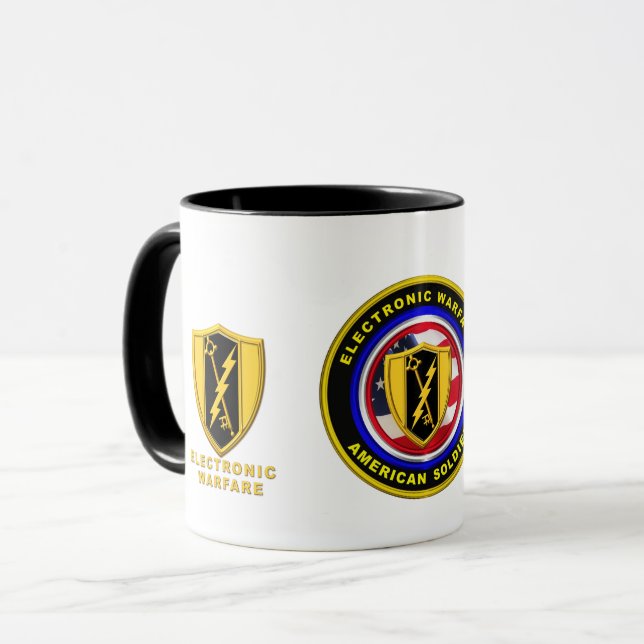 Mug Fière guerre électronique des anciens combattants  (Devant gauche)