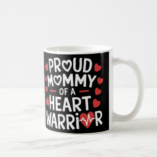 Mug Fière Maman D'Un Guerrier Du Coeur Conscience De L