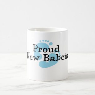 Mug Fière nouvelle empreinte de pied de bébé garçon Ba