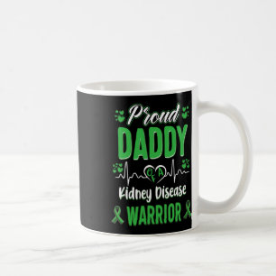 Mug Fière papa Maladie du rein Guerrier Sensibilisatio