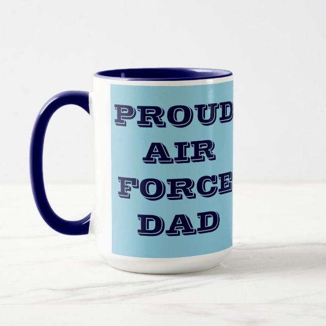 Mug Fiers Air Force Papa (Gauche)