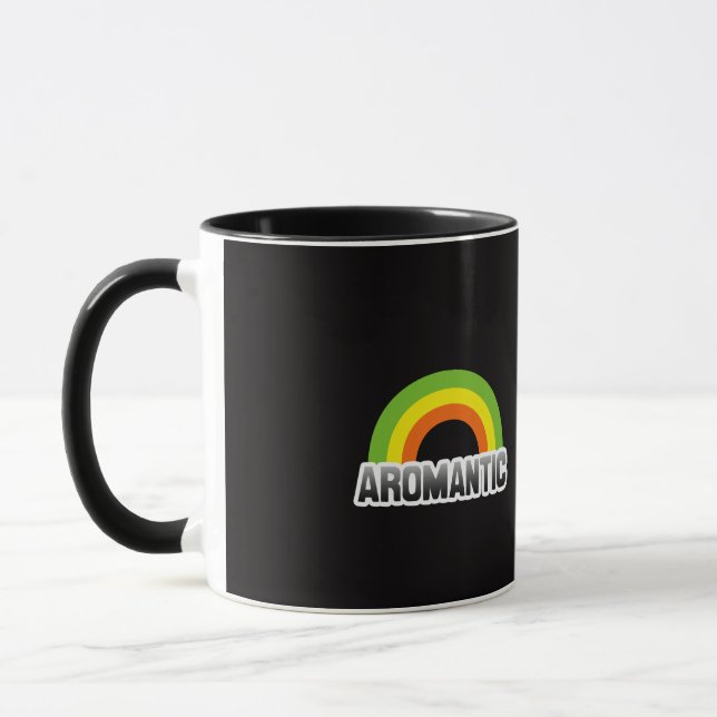 Mug Fierté aromantique (Gauche)