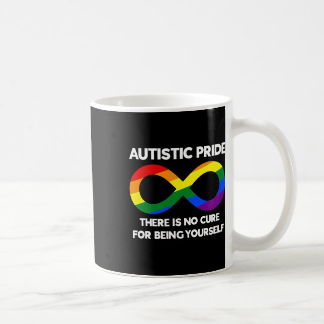 Mug Fierté autistique - Sensibilisation sur l'autisme  (Droite)