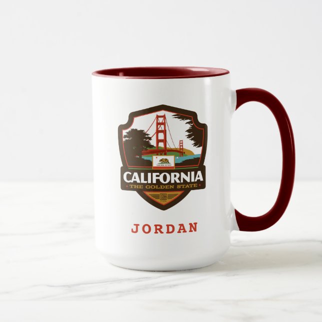 Mug Fierté de l'État | Californie (Droite)
