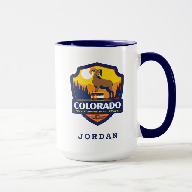 Mug Fierté de l'État | Colorado (Droite)