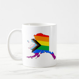 Mug Fierté de l'État de l'Alaska LGBTQ Progress Pride
