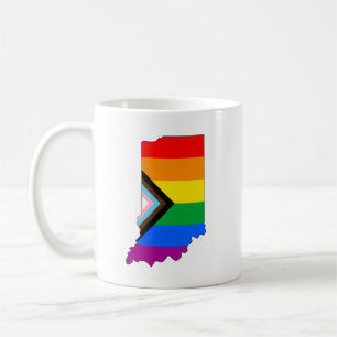 Mug Fierté de l'État de l'Indiana LGBTQ Progress Pride