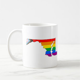 Mug Fierté de l'État du Maryland LGBTQ Progress Pride