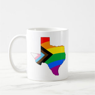 Mug Fierté de l'État du Texas LGBTQ Progress Pride