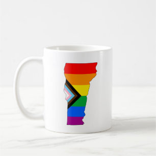 Mug Fierté de l'État du Vermont LGBTQ Progress Pride