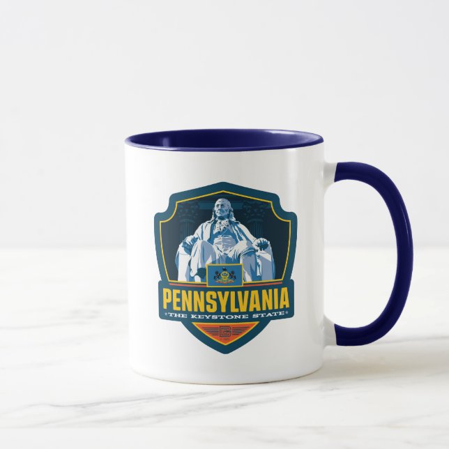 Mug Fierté de l'État | Pennsylvanie (Droite)