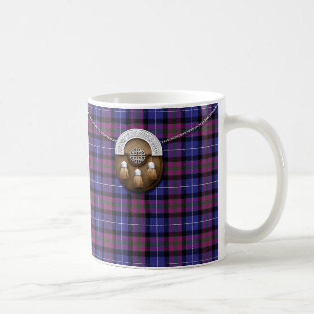 Mug Fierté de tartan et d'escarcelle de mode de (Droite)