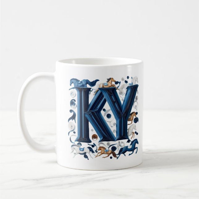 Mug Fierté du Kentucky : Horse Lover (Gauche)