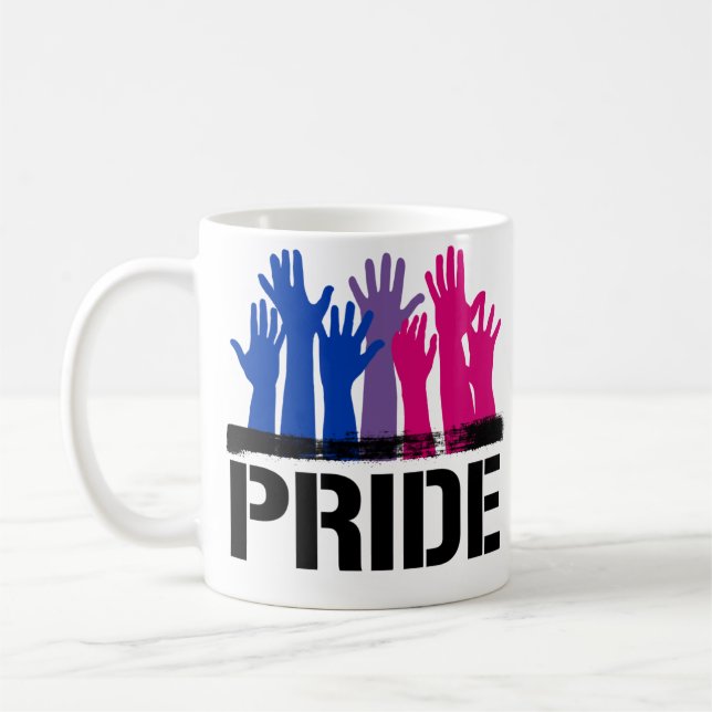 Mug Fierté ensemble bisexuelle (Gauche)