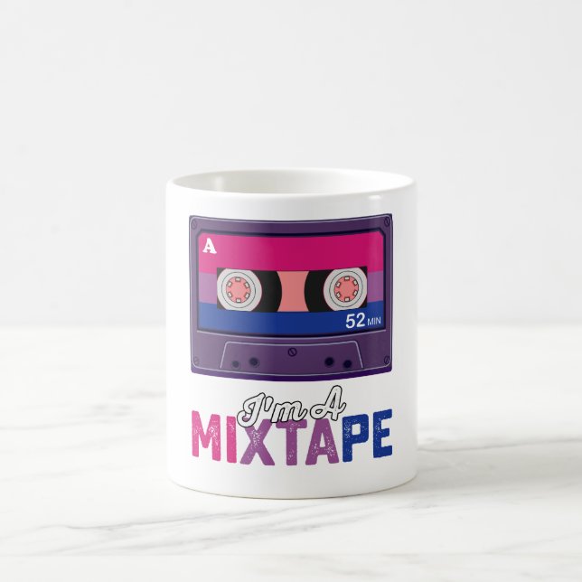 Mug Fierté LGBT Je suis une casette Mixtape (Centre)