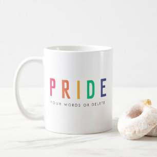 Mug Fierté LGBTQ Gay Rainbow moderne