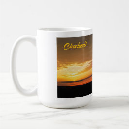Mug Fiery Cleveland Sunset 2024