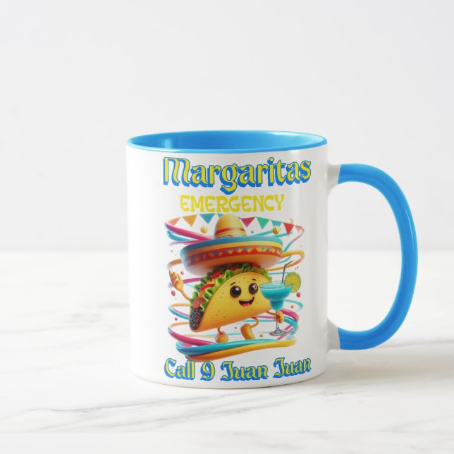 Mug Fiesta de Sizzling : Margaritas Urgence (Droite)