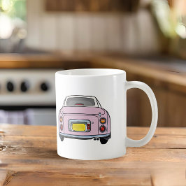 Mug Figarations Nom Pink Figaro Car