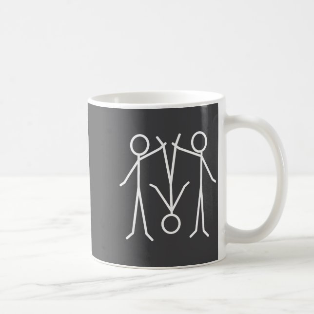 Mug Figure Bâton Drôle  (Droite)