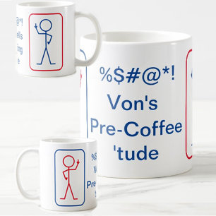 Mug Figure de bâton amusant