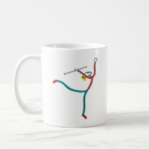 Mug Figure de bâton tournoyant