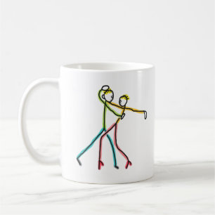 Mug Figures de danse salsa