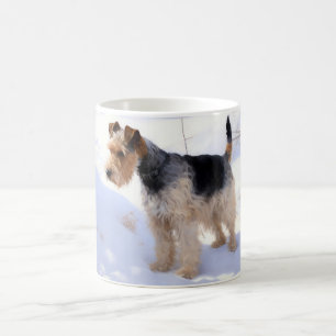 Mug Fil Fox Terrier Laisser neiger Noël