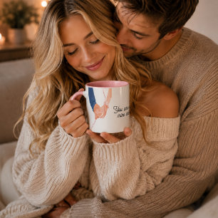 Mug Fil rouge du destin – Amour de l'âme sœur en se te