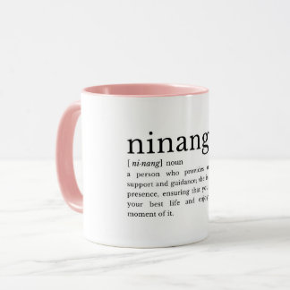 Mug Filipino Ninang Definition Mug, Godmother Gift